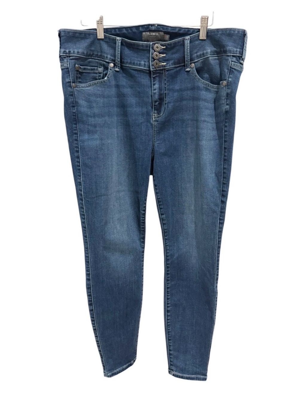 Torrid 16S Short #FeelTheFit Triple Button Stretch Jeans